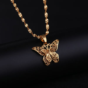 St.kunkka Butterfly Statement Necklaces