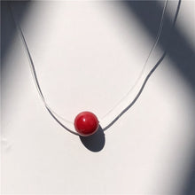 Load image into Gallery viewer, Female Transparent Fishing Line Necklace