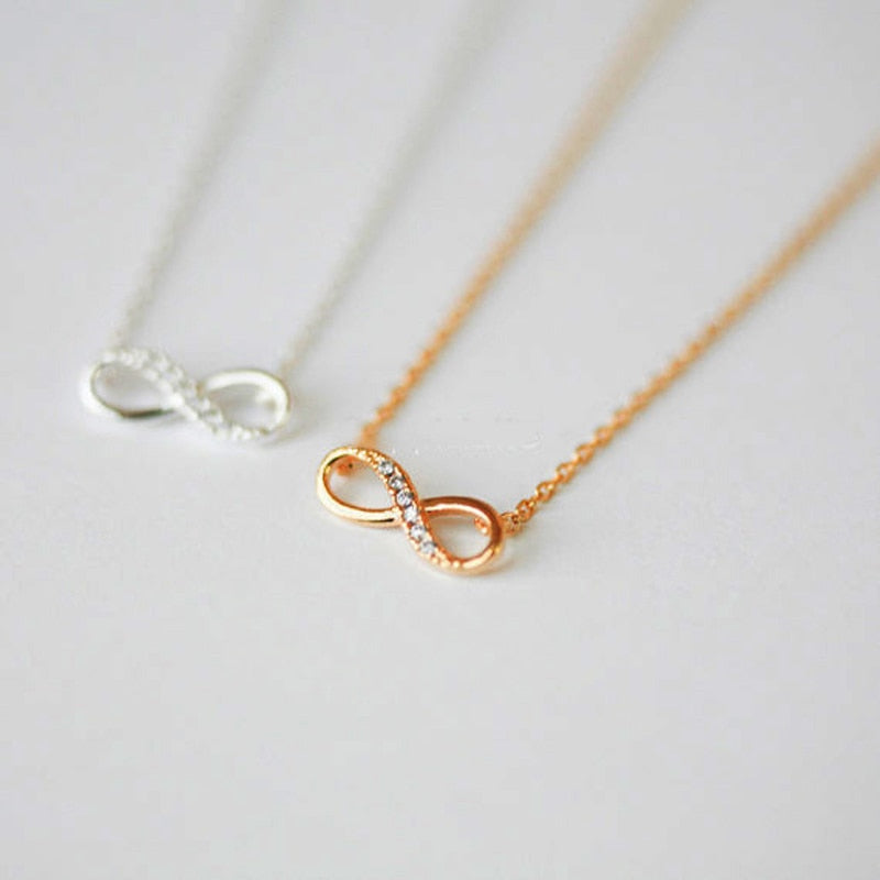 New Tiny Infinity Crystal Pendant