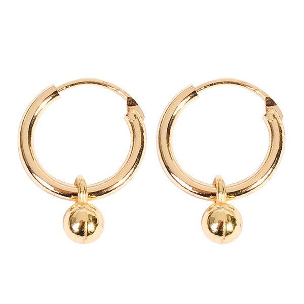 Artilady endless hoop earrings