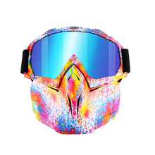 Load image into Gallery viewer, Men Women Ski Goggles Snowboard Snowmobile Goggles Snow Winter Windproof Skiing Glasses Motocross Sunglasses with Face Mask
