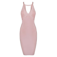 Load image into Gallery viewer, Summer Hollow Out Halter Backless Bodycon Bandage Dress