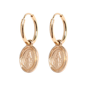 Artilady endless hoop earrings