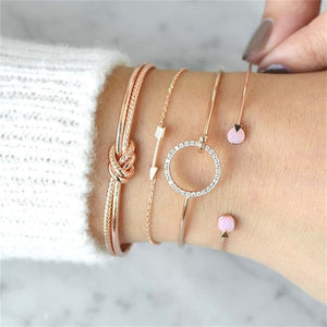 Geometric Open Bracelet