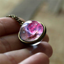 Load image into Gallery viewer, Nebula Galaxy Double Sided Pendant