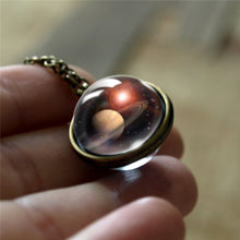 Load image into Gallery viewer, Nebula Galaxy Double Sided Pendant