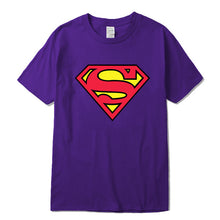 Load image into Gallery viewer, New Fashion high quality Superman T Shirt