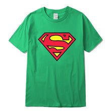 Load image into Gallery viewer, New Fashion high quality Superman T Shirt