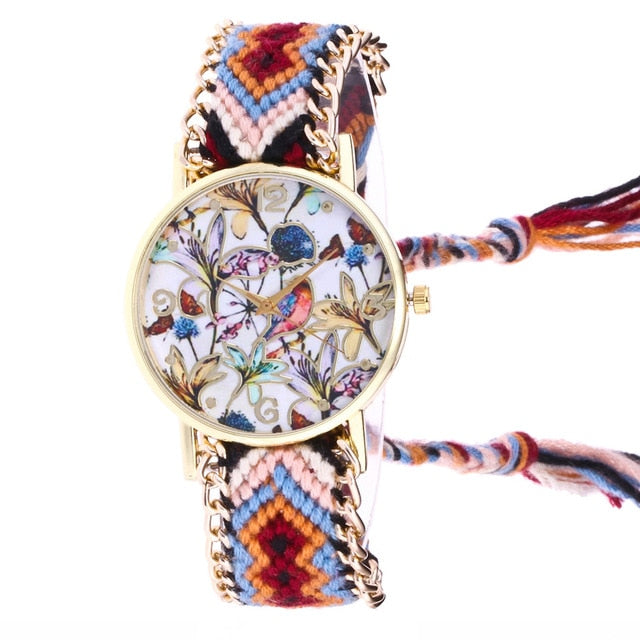 Dreamcatcher Friendship Bracelet Watch Ladies