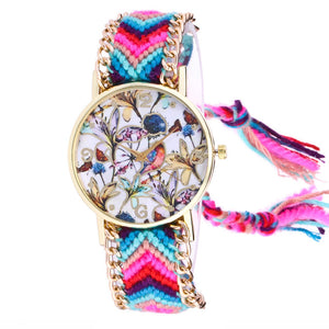 Dreamcatcher Friendship Bracelet Watch Ladies