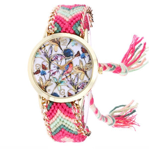 Dreamcatcher Friendship Bracelet Watch Ladies