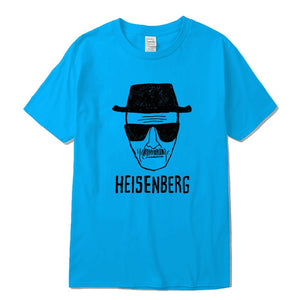 Top Quality short sleeve 100% cotton loose heisenberg