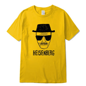 Top Quality short sleeve 100% cotton loose heisenberg