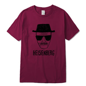 Top Quality short sleeve 100% cotton loose heisenberg