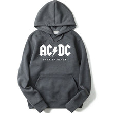 Load image into Gallery viewer, Men&#39;s Hoodie Music Letter AC/DC band rock Printed Sweatshirt