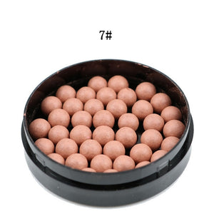 Hot 1pc Makeup Face Matte Blusher Ball 3 In 1 Blush Eyeshadow  Powder Balls 8 Colors maquiagem