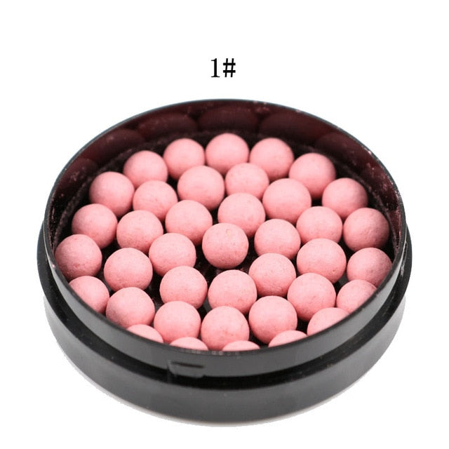 Hot 1pc Makeup Face Matte Blusher Ball 3 In 1 Blush Eyeshadow  Powder Balls 8 Colors maquiagem