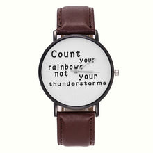 Load image into Gallery viewer, Fashion Ladies PU Leather Belt Watches