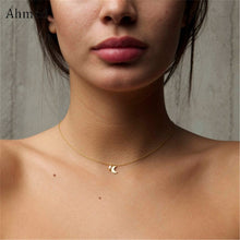 Load image into Gallery viewer, Star Crystal Heart Love Moon Cross Circle Simple Choker Necklace