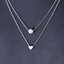 Load image into Gallery viewer, Star Crystal Heart Love Moon Cross Circle Simple Choker Necklace