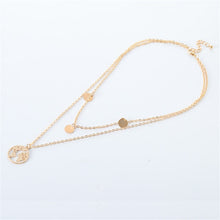 Load image into Gallery viewer, Star Crystal Heart Love Moon Cross Circle Simple Choker Necklace