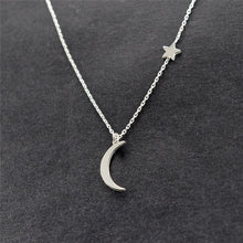 Load image into Gallery viewer, Star Crystal Heart Love Moon Cross Circle Simple Choker Necklace