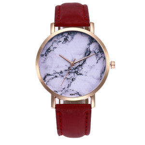 Relogio Luxury Marble textured Dial Watch