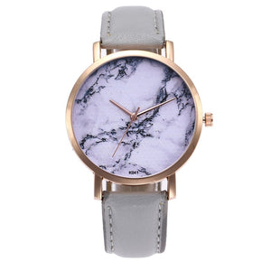 Relogio Luxury Marble textured Dial Watch