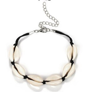 Artilady shell bracelet gold chain bracelet