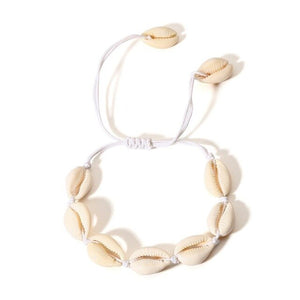 Artilady shell bracelet gold chain bracelet