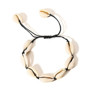 Artilady shell bracelet gold chain bracelet