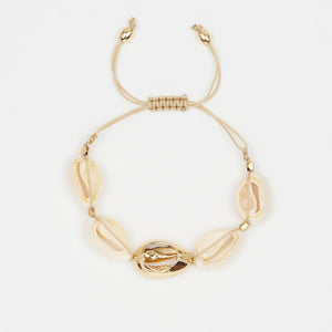 Artilady shell bracelet gold chain bracelet