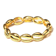 Load image into Gallery viewer, Artilady shell bracelet gold chain bracelet