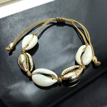 Load image into Gallery viewer, Artilady shell bracelet gold chain bracelet