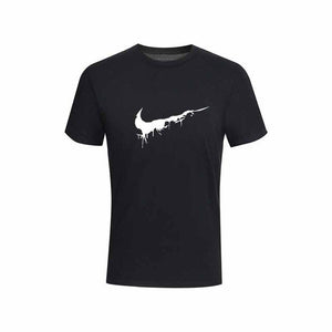 Cotton Casual LOGO Printing Men's T-shirt