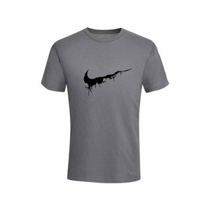 Cotton Casual LOGO Printing Men's T-shirt