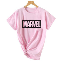 Load image into Gallery viewer, Summer womens t shirt MARVEL