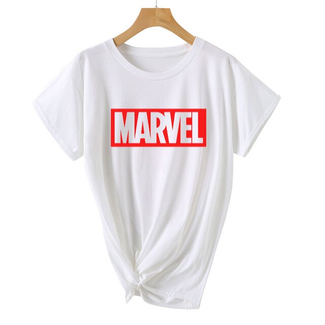 Summer womens t shirt MARVEL