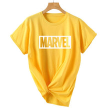 Load image into Gallery viewer, Summer womens t shirt MARVEL