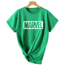 Load image into Gallery viewer, Summer womens t shirt MARVEL