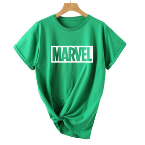 Summer womens t shirt MARVEL