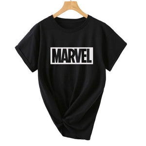 Summer womens t shirt MARVEL