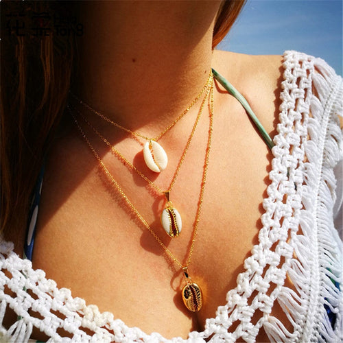 Bohemian Shell Pendant