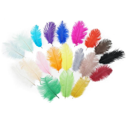 wholesale 15-20 CM/ 6-8 Inch beautiful Ostrich feather For DIY jewelry