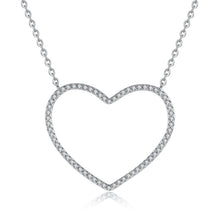 Load image into Gallery viewer, Big Heart Pendant Necklace Women Jewelry