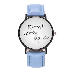 Fashion Ladies PU Leather Belt Watches