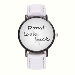 Fashion Ladies PU Leather Belt Watches